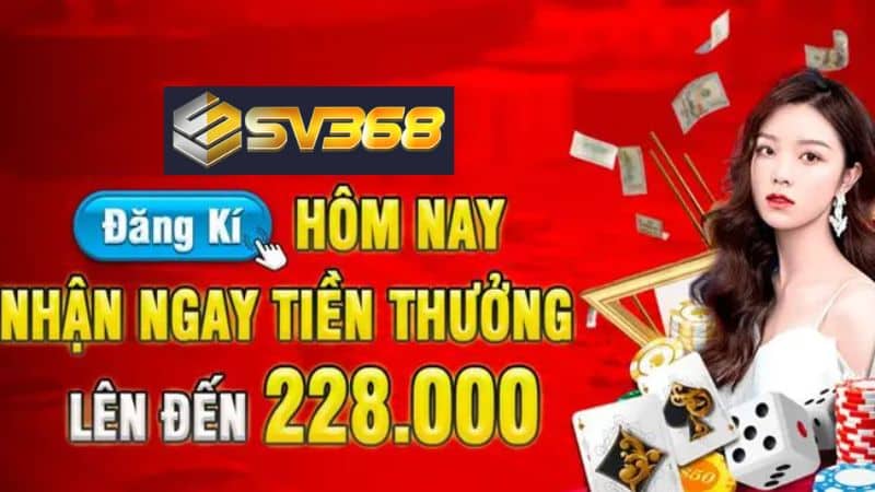 Chương trình thưởng đăng ký tại Sv368 giúp người chơi có thêm ngân sách để tham gia cá cược